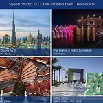 Stylish Studio In Dubai Marina Near Beach And Metro Z614