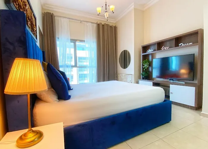 Stylish Studio In Dubai Marina Near Beach And Metro Z614
