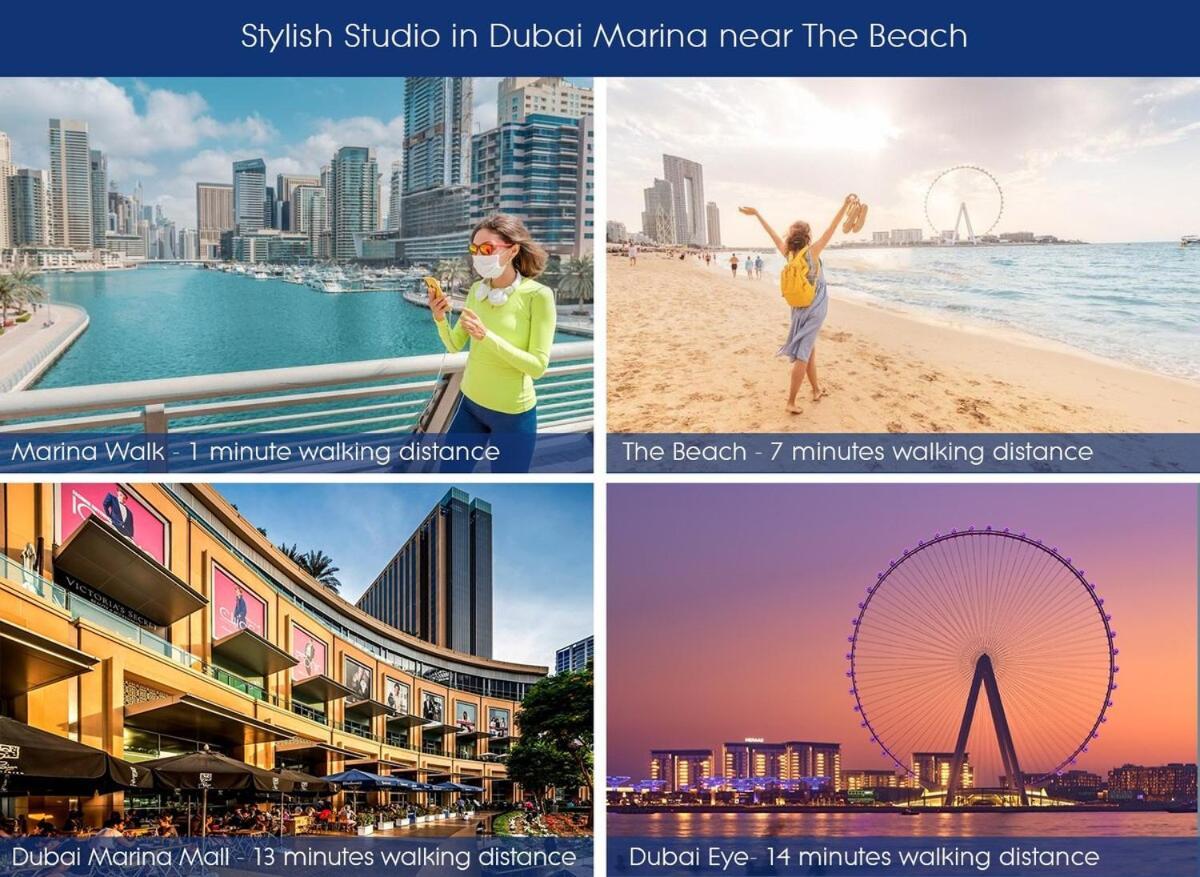 Stylish In Marina Near And Metro Z614 * Dubai
